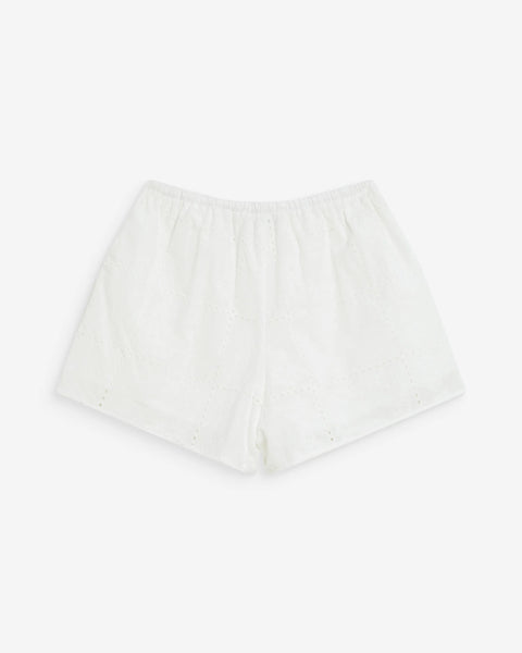 Grace & Mila Wyler Broderie Anglais Shorts - White