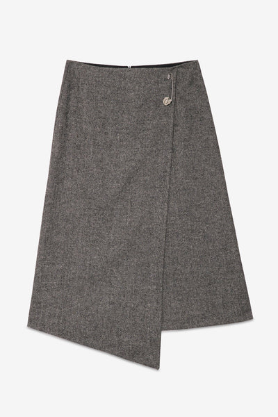 Ottod'Ame Wool blend Skirt - Nero