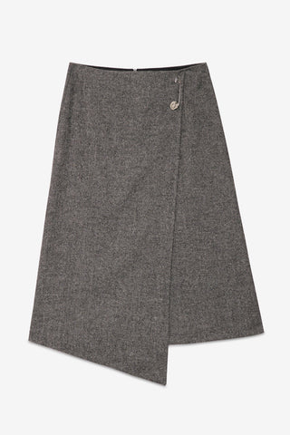 Ottod'Ame Wool blend Skirt - Nero
