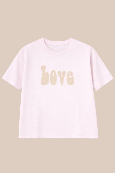 FIVE Paris Sweat Love - Baby Pink