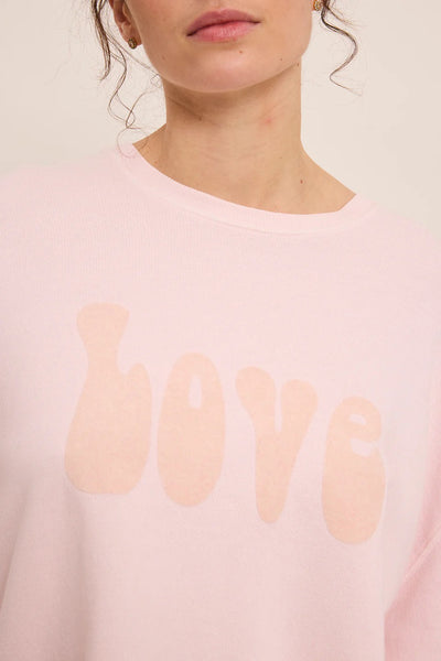 FIVE Paris Sweat Love - Baby Pink