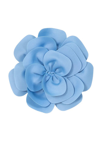 Coster Copenhagen Sweatshirt with Scuba Rose - Blue