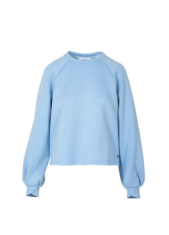 Coster Copenhagen Sweatshirt with Scuba Rose - Blue