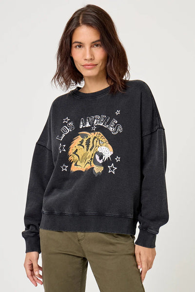 FIVE Paris Tiger Sweatshirt - Acid Grey