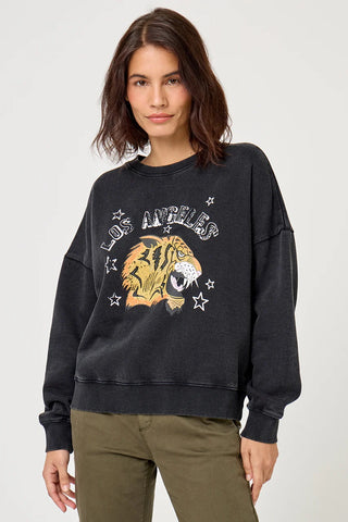 FIVE Paris Tiger Sweatshirt - Acid Grey