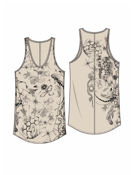 Me369 Paula Tank Top - Tattoo