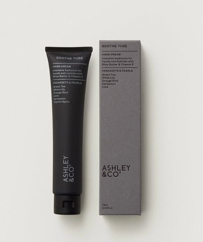 Ashley & Co Soothe Tube Hand Balm - Parakeets & Pearls