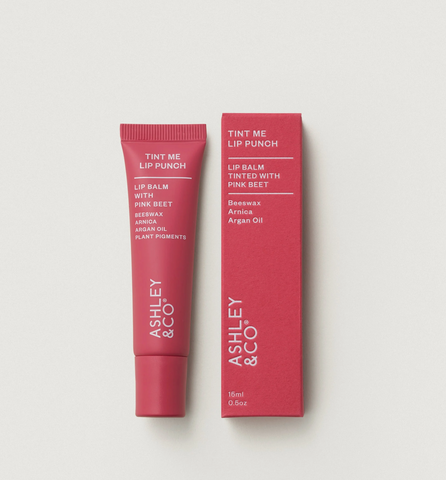 Ashley & Co Tint Me Lip Balm - Pink Beet