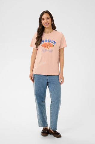 Saint Tropez HardaSZ T-Shirt - Apricot