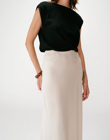 Grace & Mila Wallace Sleeveless T-Shirt - Black