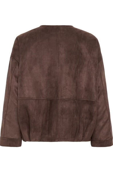 Saint Tropez ShadowSZ Casual Jacket -  Chocolate Brown