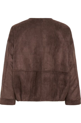 Saint Tropez ShadowSZ Casual Jacket -  Chocolate Brown