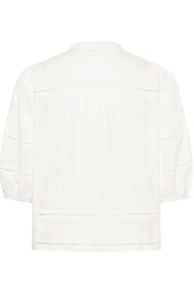 Soaked In Luxury SLEmbla Shirt-  Broken White