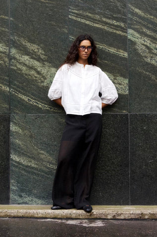 Soaked In Luxury SLEmbla Shirt-  Broken White