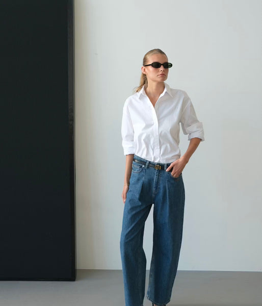 Soaked In Luxury SLLogone Jeans - Medium Denim Blue