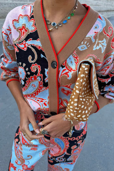 Never Fully Dressed Paisley Martha Cardigan