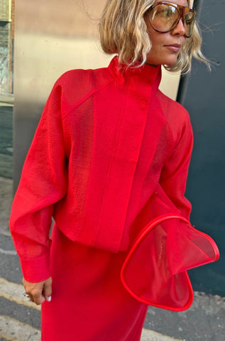 Never Fully Dressed Daphne Skirt - Red