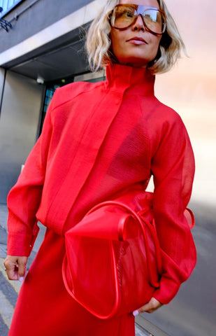 Never Fully Dressed Daphne Skirt - Red