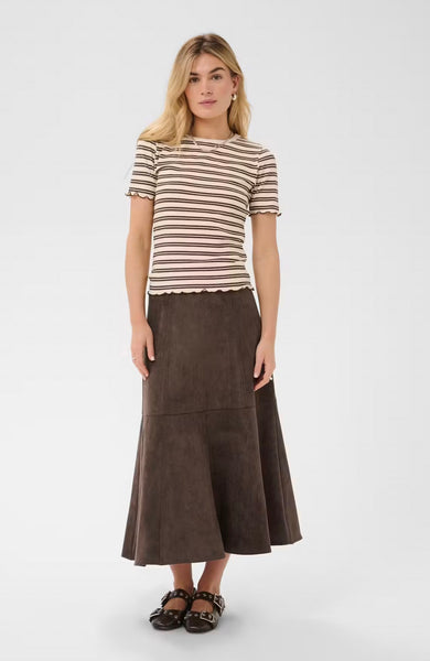 Saint Tropez ShadowSZ Skirt - Chocolate Brown