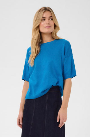 Saint Tropez MilaSZ Pullover -  Campanula Melange / Blue