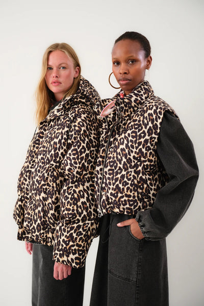 Lollys Laundry ShelbyLL Puffer Jacket - Leopard