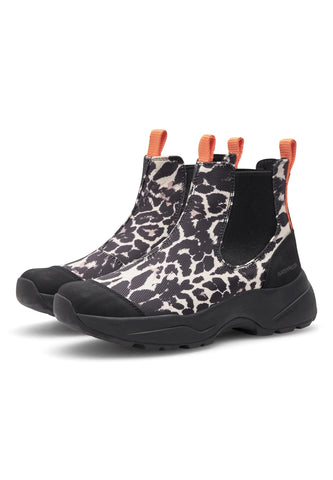 Woden Siri Leo Waterproof Boot - Leopard