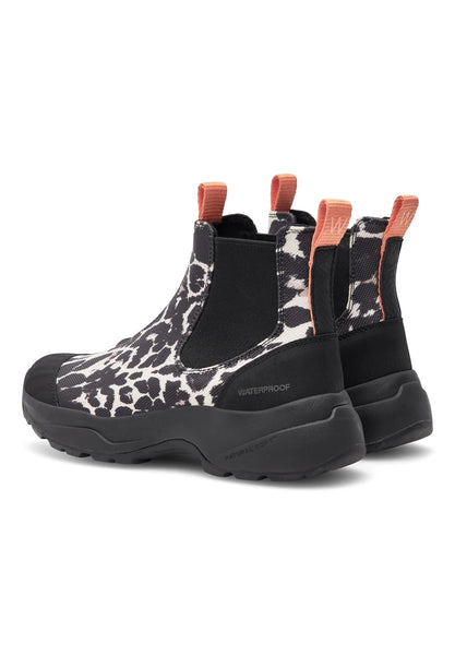 Woden Siri Leo Waterproof Boot - Leopard