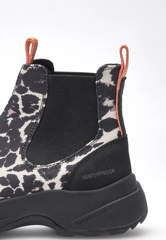 Woden Siri Leo Waterproof Boot - Leopard