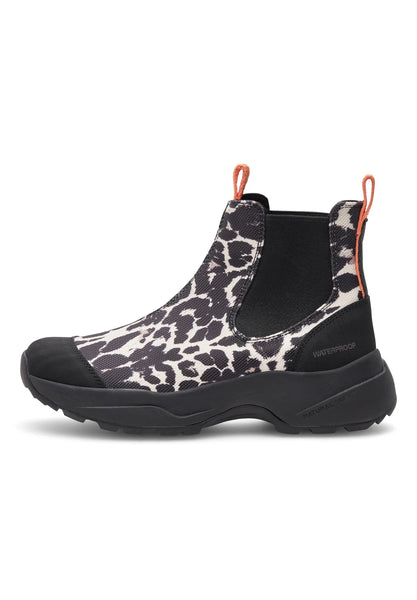 Woden Siri Leo Waterproof Boot - Leopard