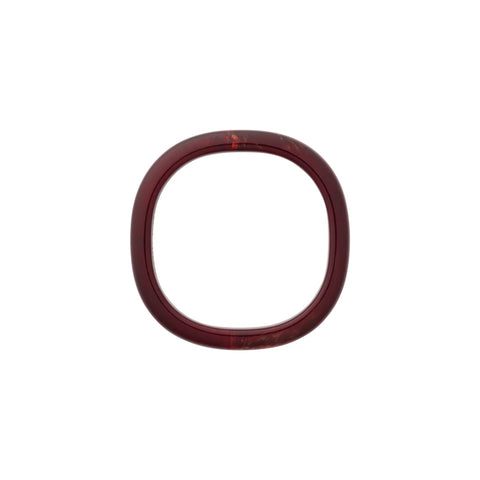 Vanessa Baroni Soft Edge Bangle - Bordeaux Marble