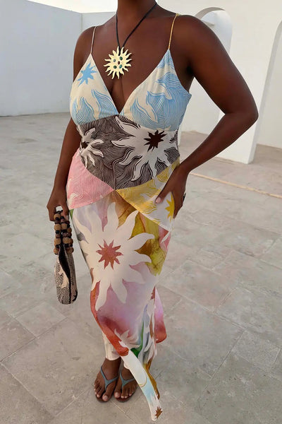 Never Fully Dressed Abstract Soleil Emilia Dress