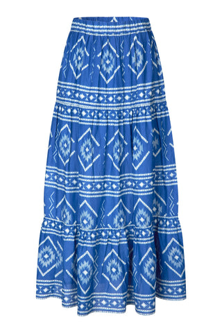 Lollys Laundry SunsetLL Maxi Skirt - Blue