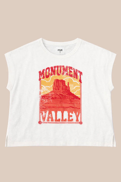 FIVE Paris Valley T-Shirt - Off White