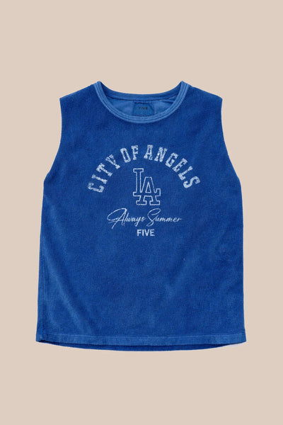 Five Paris Angels T-Shirt - Wave Blue