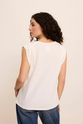 FIVE Paris Paradise T-Shirt - Off White