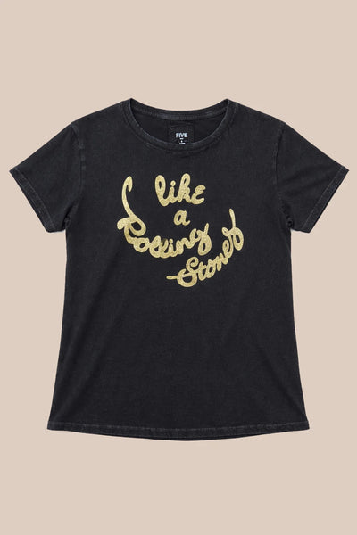 FIVE Paris Rolling T-Shirt - Acid Grey
