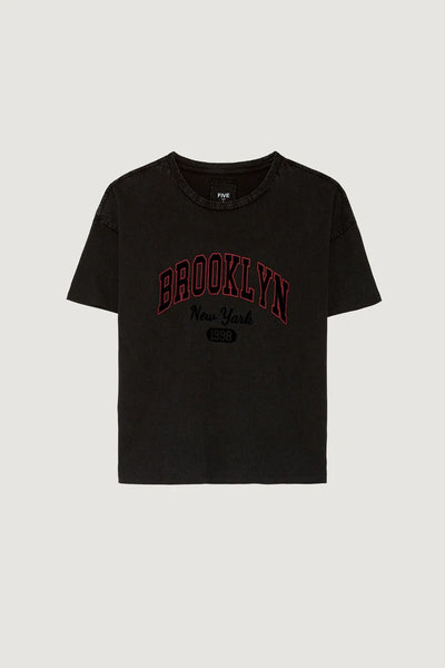 FIVE Paris Brooklyn T-Shirt - Acid Grey