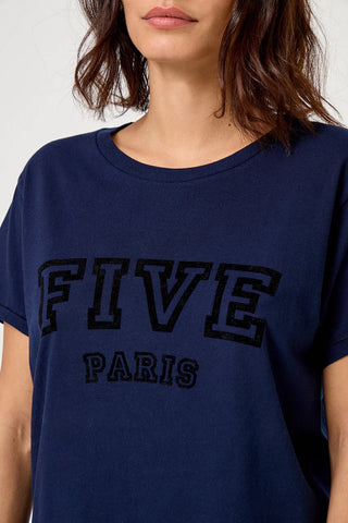 FIVE Paris T-Shirt - Navy