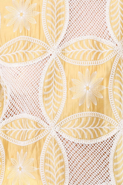 Traffic People Whispers Top - Yellow