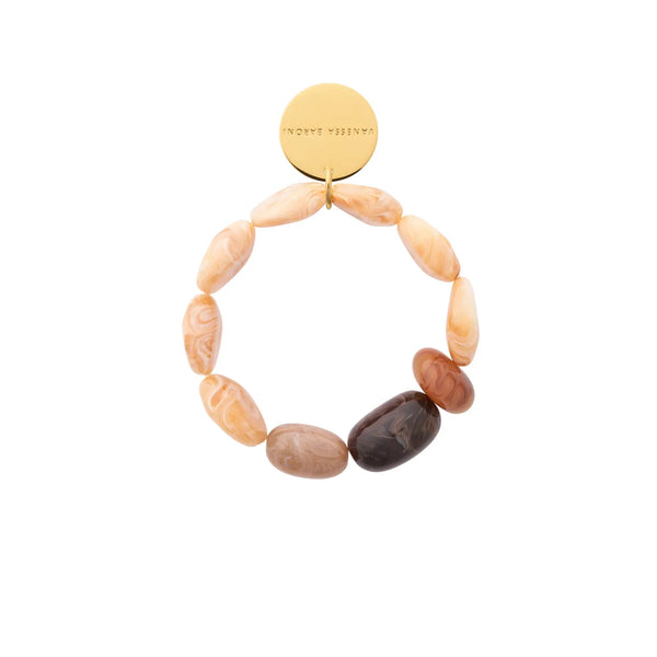Vanessa Baroni Unique Flex Bracelet - Creme Brulee Marble