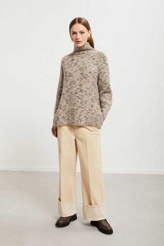 Ottod'Ame Cotton Corduroy Jeans - Ecru