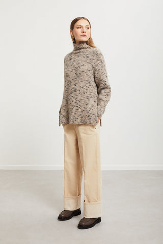 Ottod'Ame Cotton Corduroy Jeans - Ecru