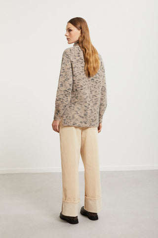 Ottod'Ame Cotton Corduroy Jeans - Ecru