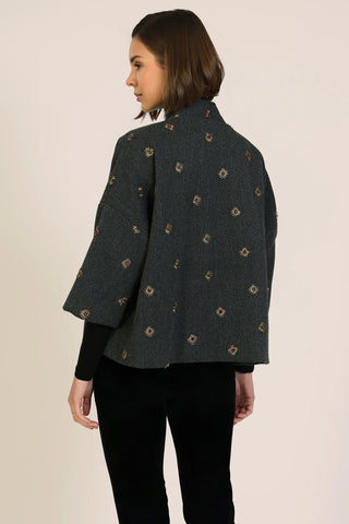 Traffic People when The Wind Blows Shrug Jacket - Grey