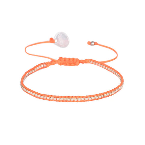 Mishky Neon Row Bracelet - Orange