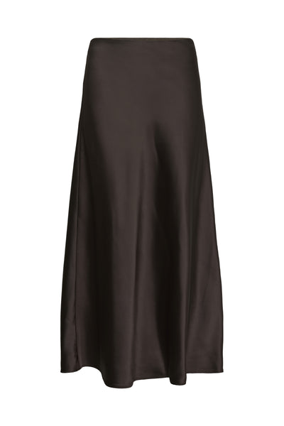 Soaked In Luxury SLAnna Skirt - Ganache Brown
