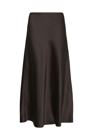 Soaked In Luxury SLAnna Skirt - Ganache Brown