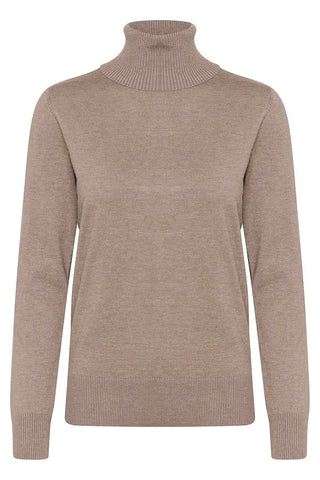 Saint Tropez MilaSZ Rollneck Pullover - Atmos Melange