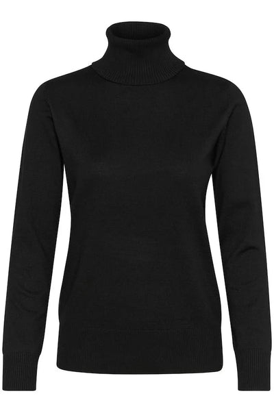 Saint Tropez MilaSZ Rollneck Pullover - Black