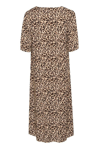 Saint Tropez GazelSZ Long Dress - Leopard Print